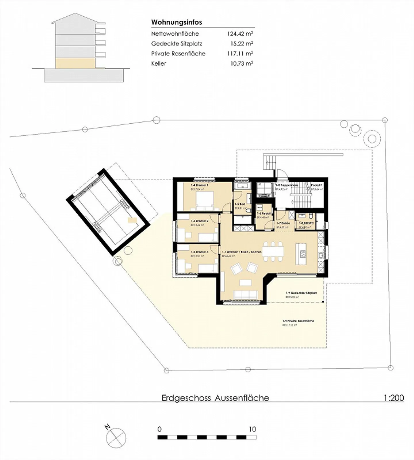 Nouveau – Moderne – Haute Qualité ... avec une Grande Surface de Jardin - Photo 10 sur 10