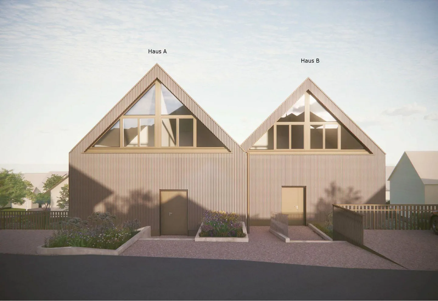 Two exclusive 5.5 room single-family homes with large garden and ... - Photo 5 of 16