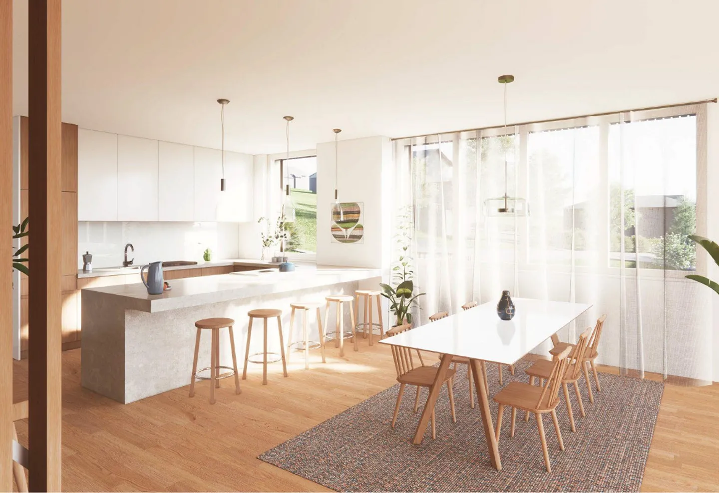 Two exclusive 5.5 room single-family homes with large garden and ... - Photo 9 of 16