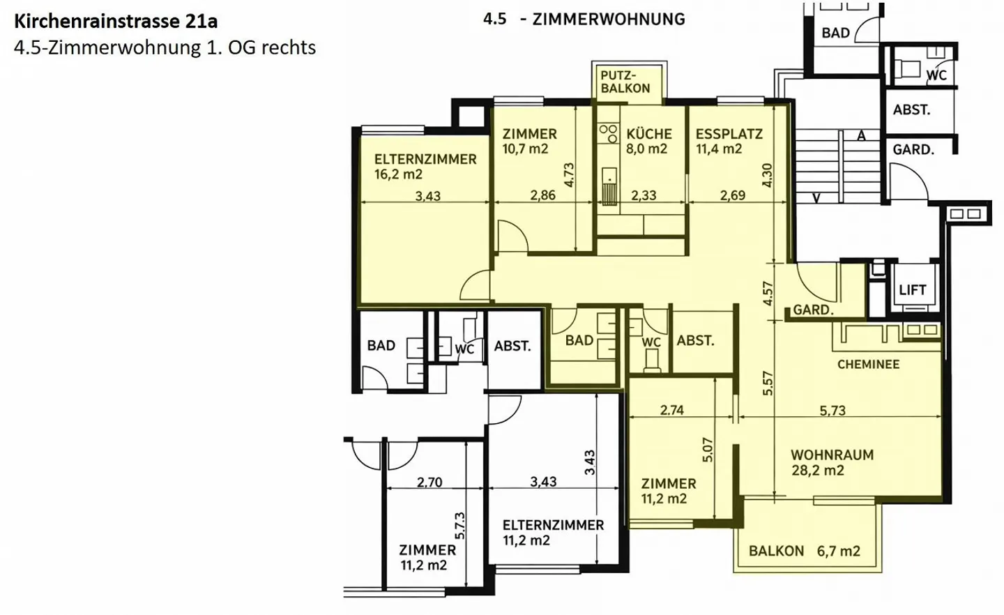 Renovierte 4.5-Zimmer-Wohnung - Foto 11 von 11