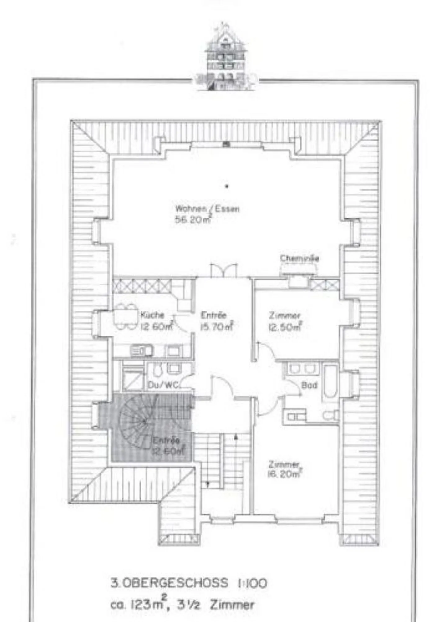 Geräumige 3.5-Zimmer Wohnung - Foto 11 von 11