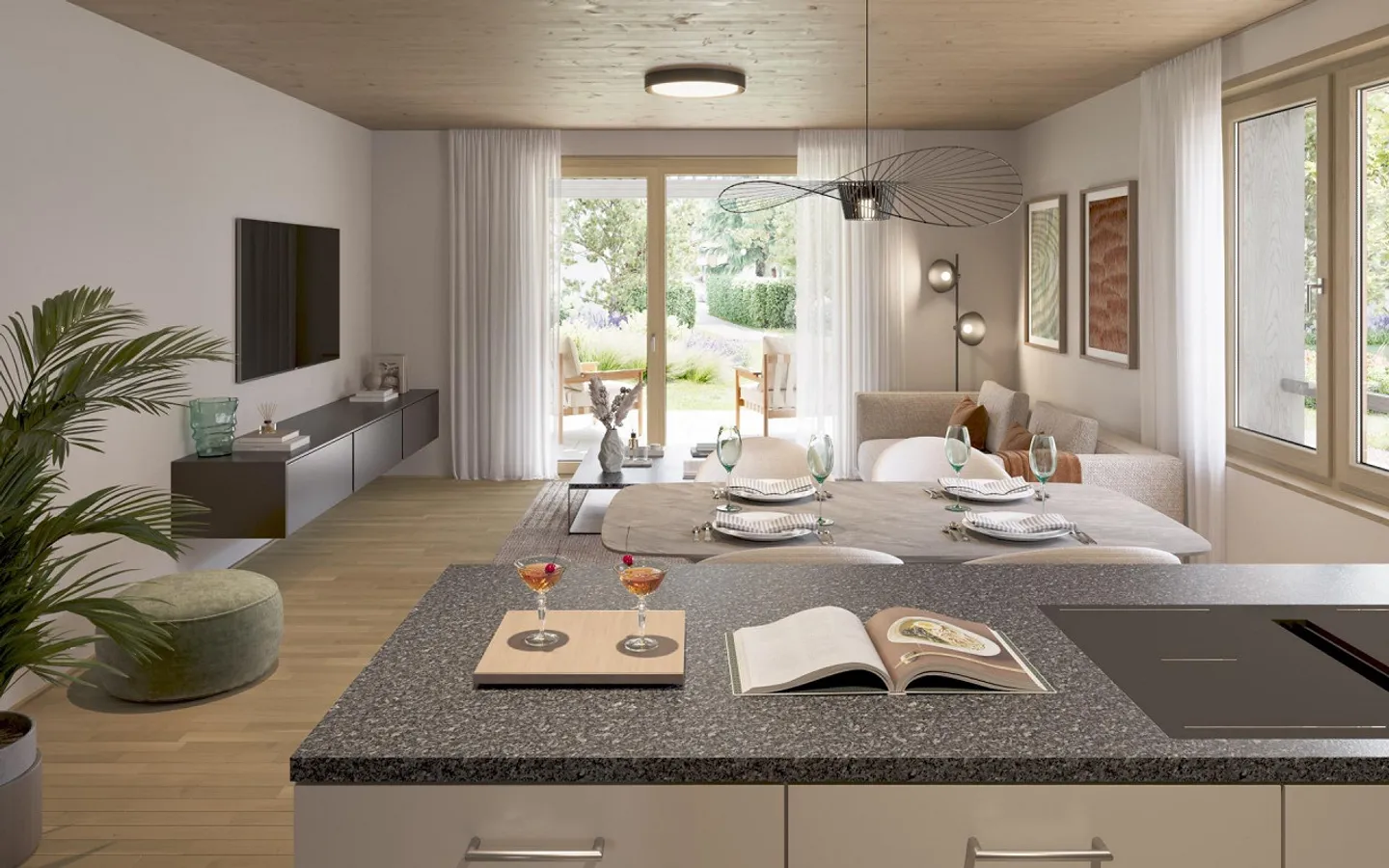 Moderne Wohnung in Domat/Ems - Foto 4 von 4