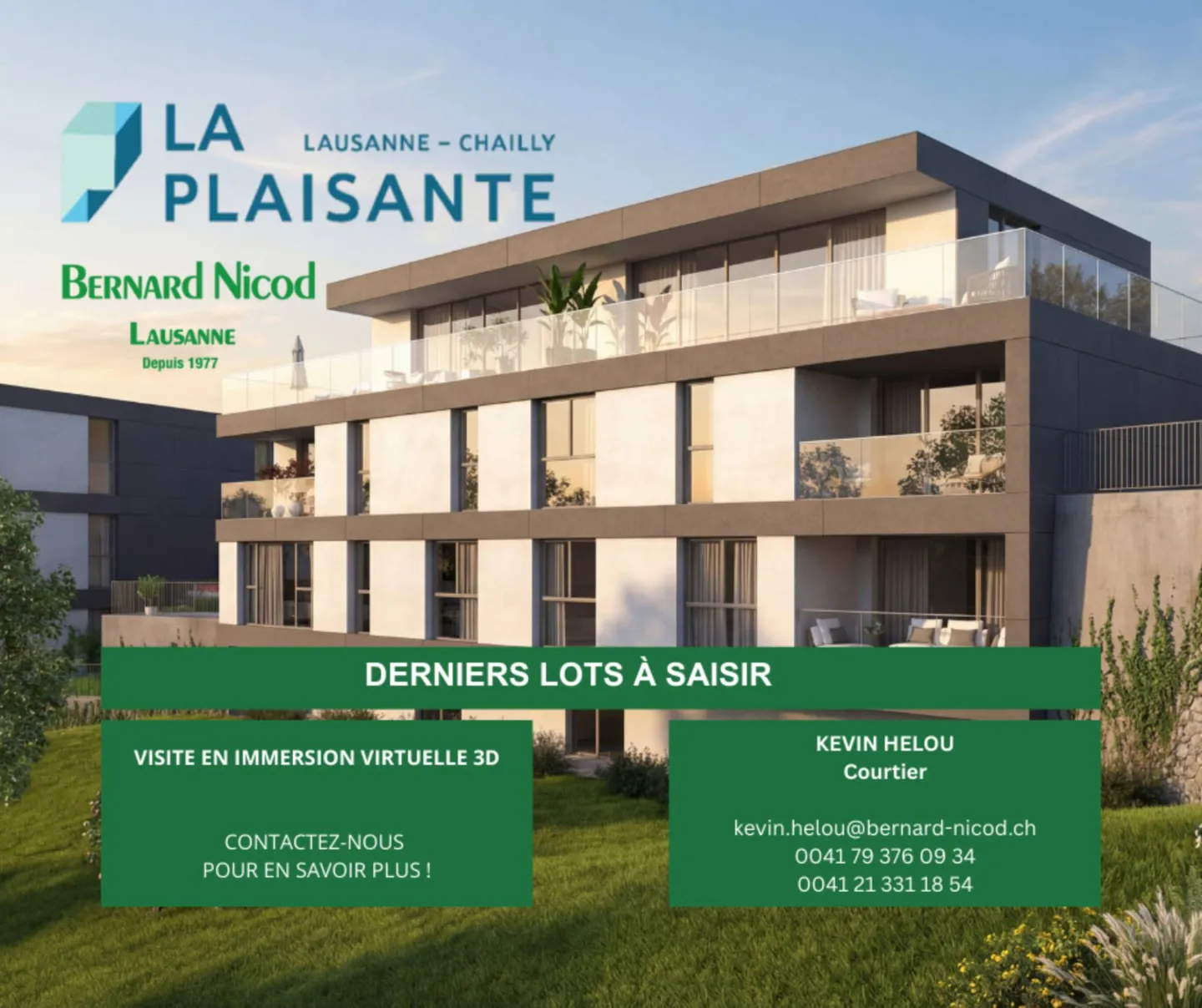 Appartement avec 3,5 pièces et grande terrasse - Photo 1 sur 7