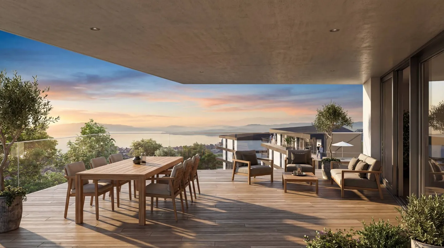 Appartement avec 3,5 pièces et grande terrasse - Photo 3 sur 7