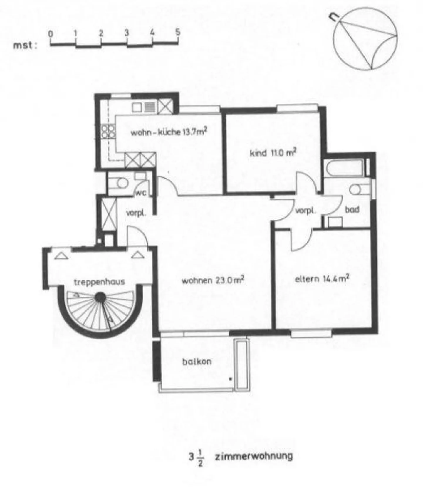 Appartamento 3.5 camere affascinante - Foto 7 di 7