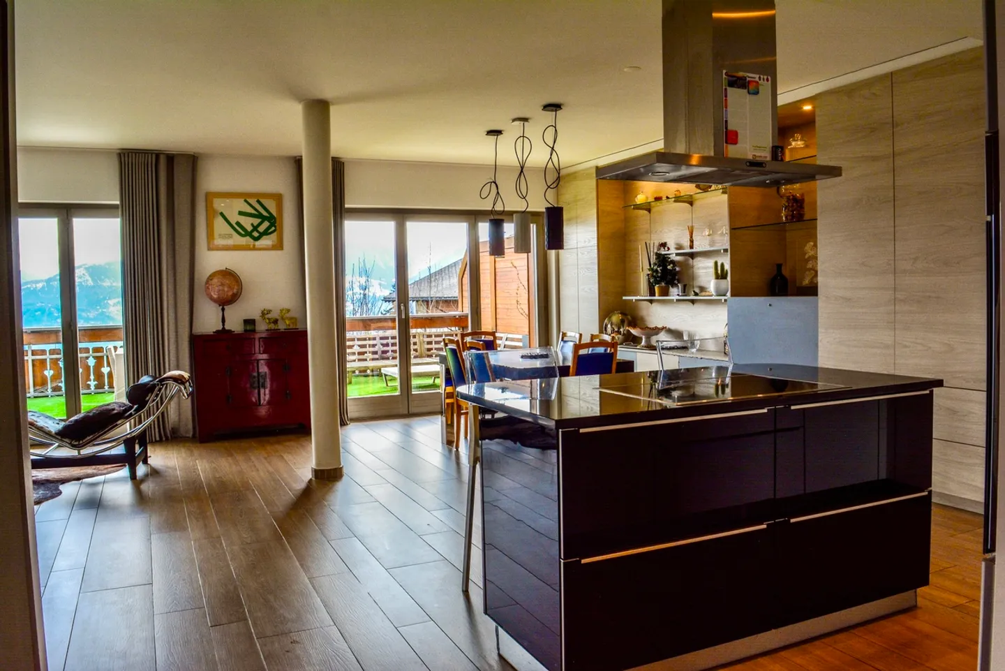 «4.5 Zimmerwohnung mit grosser Terrasse und Balkon - Montana» - Foto 8 von 15