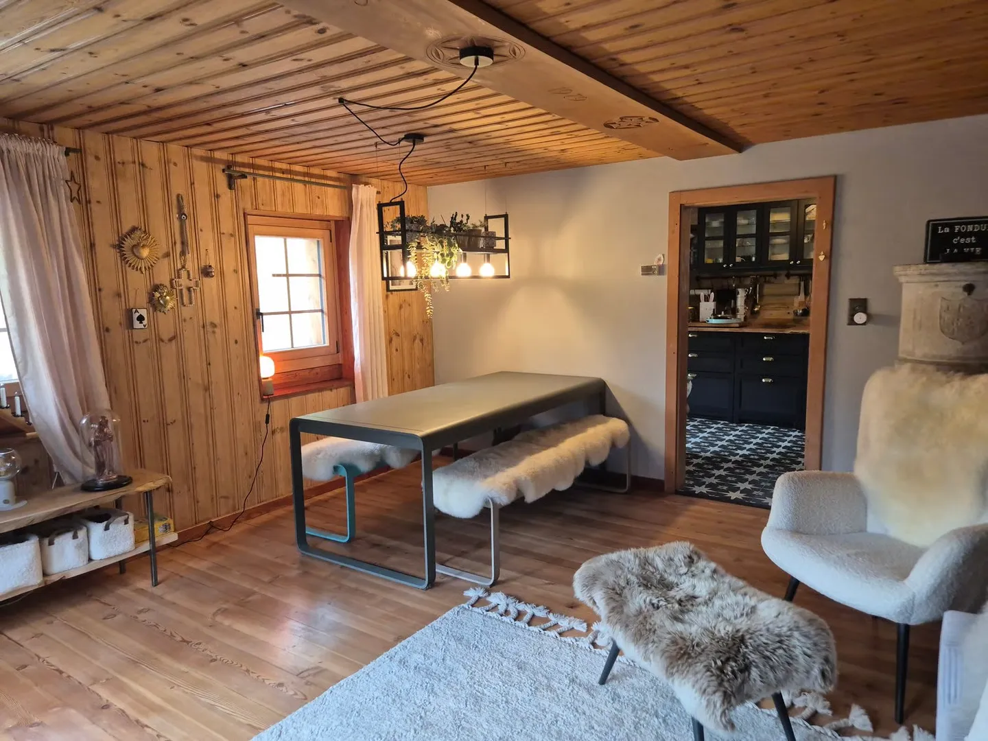 Appartamento accogliente in villa di villaggio autentica - Lannaz/Evolène - 70 m2 - Foto 6 di 15
