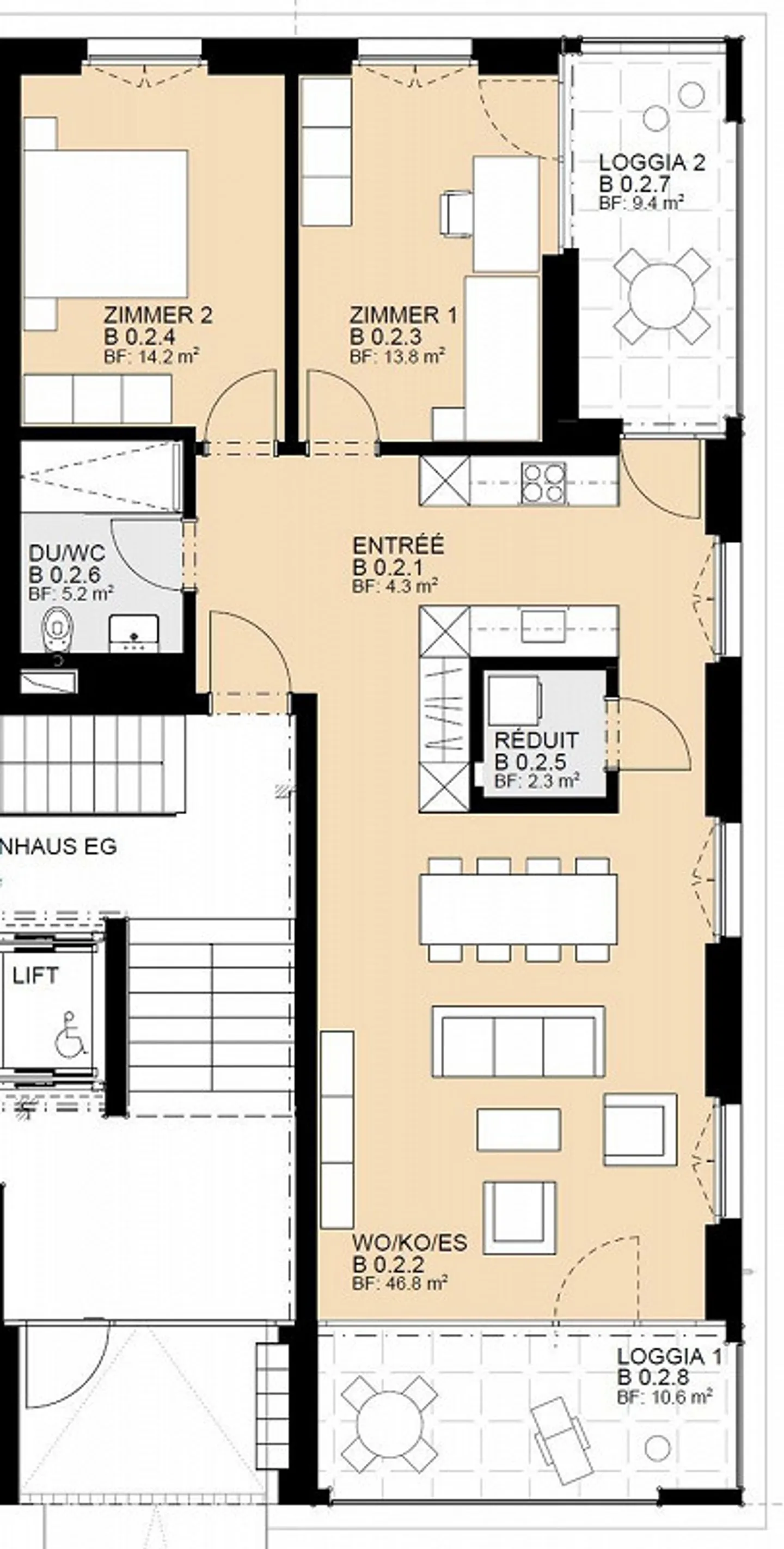 Apartment for rent - Photo 2 of 13