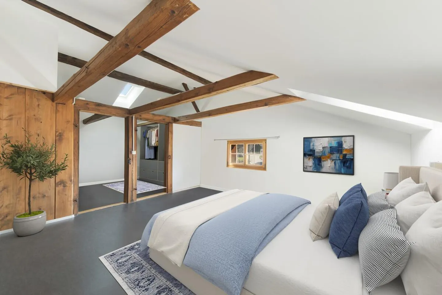 Charmantes Flarzhaus mit Atelier - Foto 5 von 7