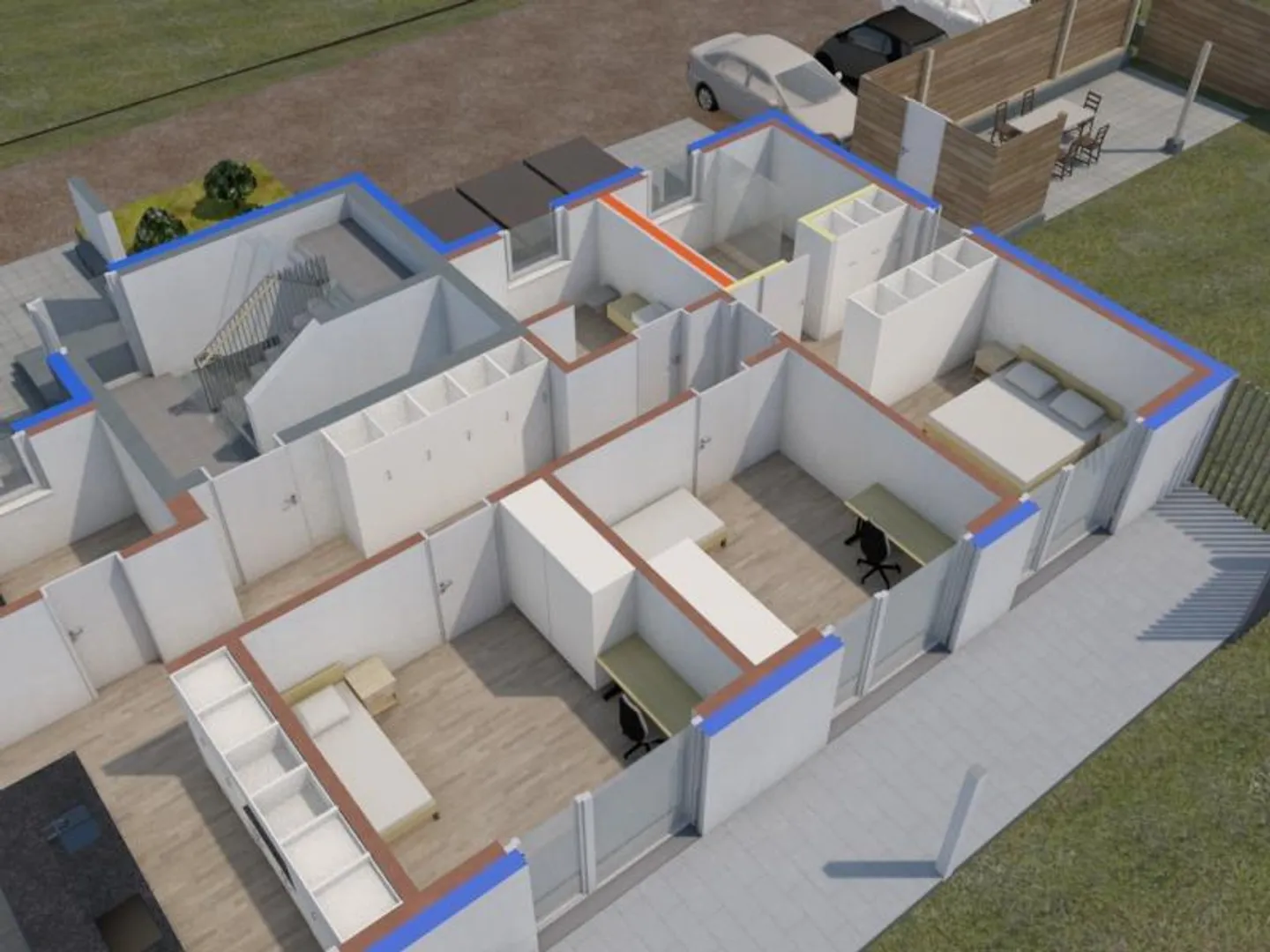 Moderne Attikawohnung - Foto 4 von 5