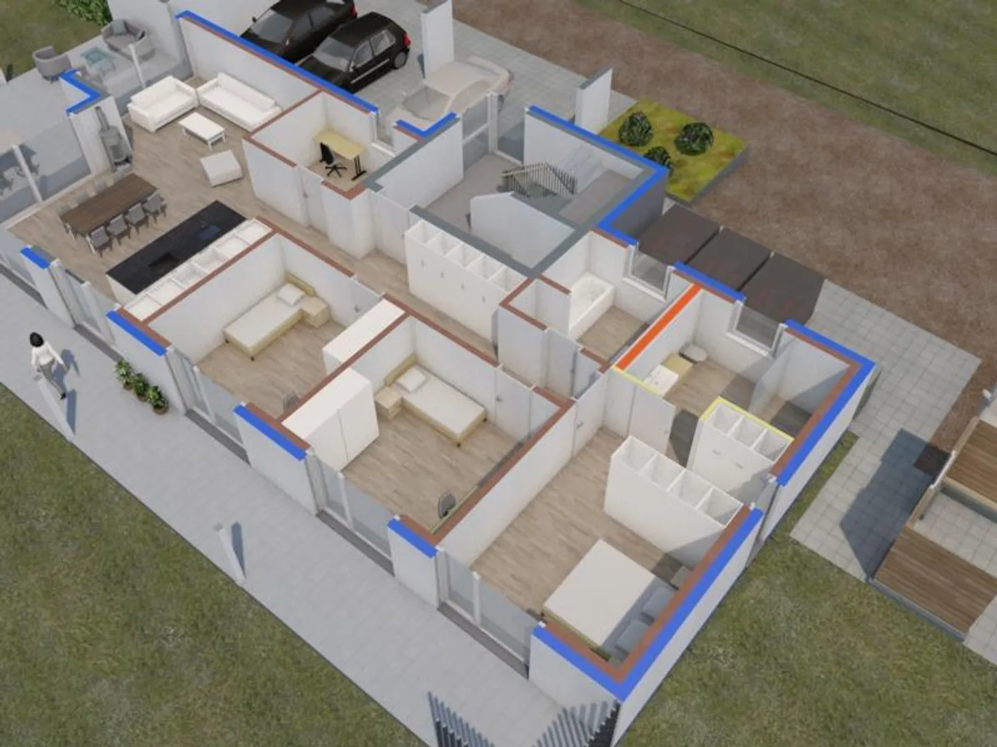 Moderne Attikawohnung - Foto 5 von 5