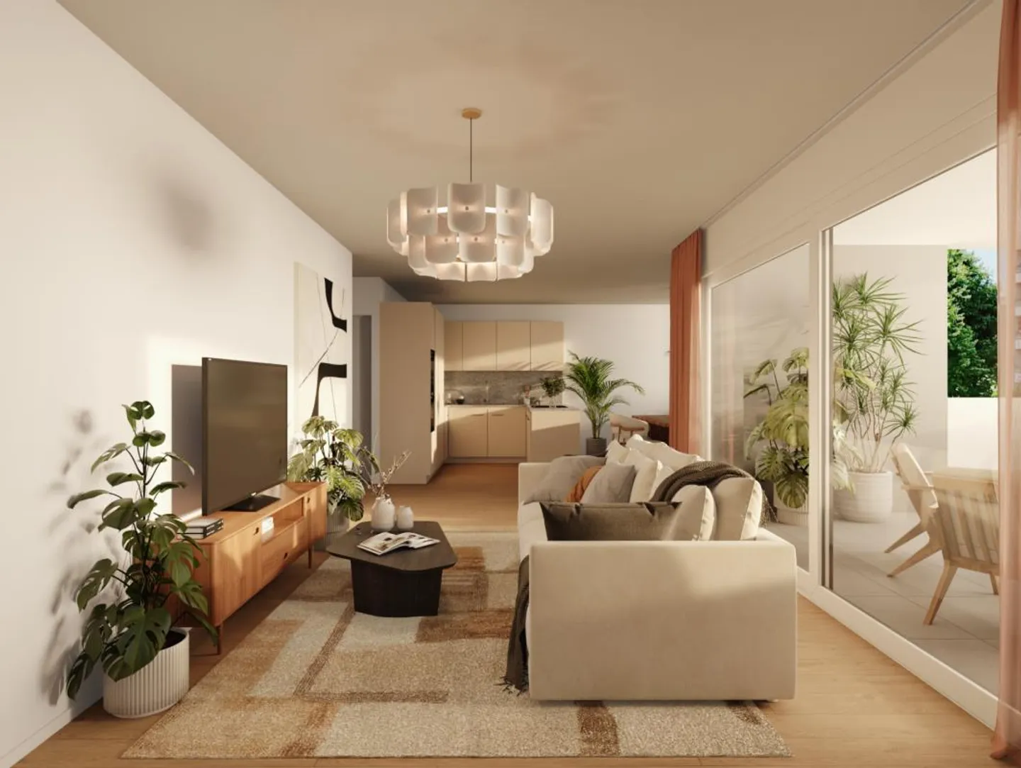 Appartement en attique avec plus de 140 m2 de terrasse - Photo 4 sur 11