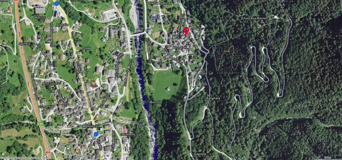 Maison de village 4 1/2 pièces avec jardin dans un emplacement très beau / C... - Photo 36 sur 36