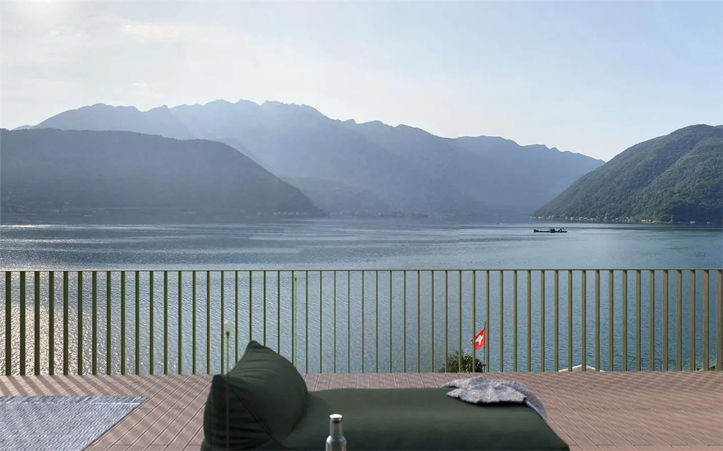 Dachwohnung-Duplex mit Seeblick in Melide - Foto 6 von 13