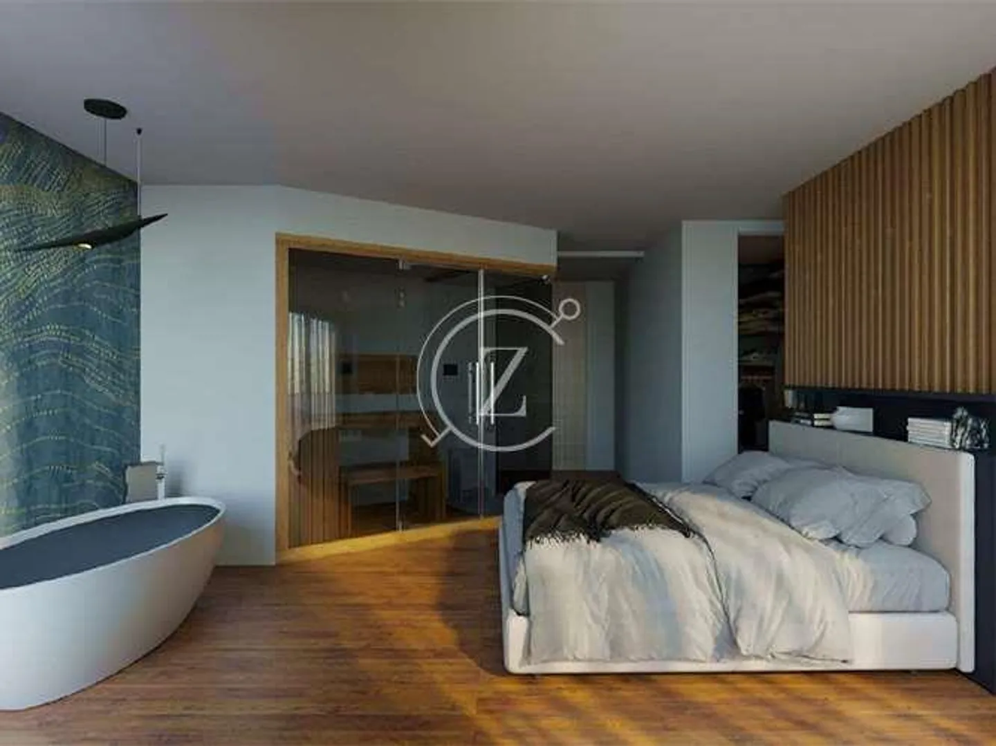Dachwohnung-Duplex mit Seeblick in Melide - Foto 13 von 13