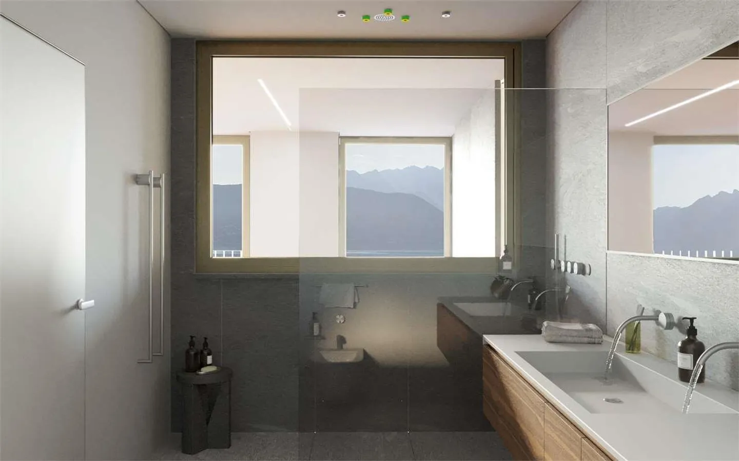 Dachwohnung-Duplex mit Seeblick in Melide - Foto 9 von 13