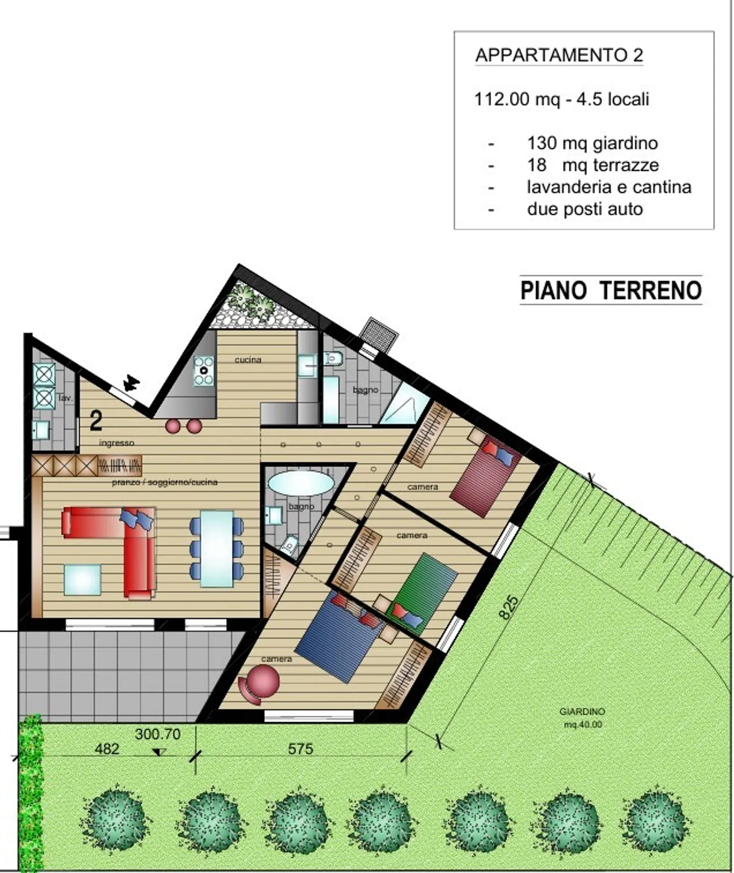 NEW 4.5 Room Apartment with Large Garden and Terrace in Lumino - Photo 10 of 10