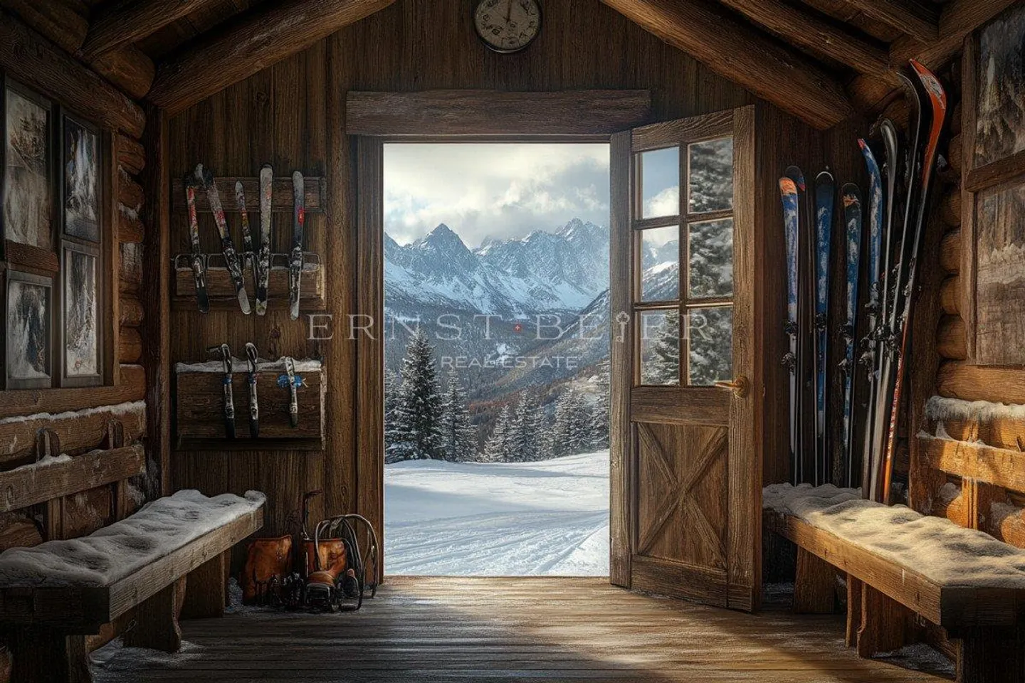 Magnifico chalet di montagna con vista mozzafiato - Foto 7 di 9