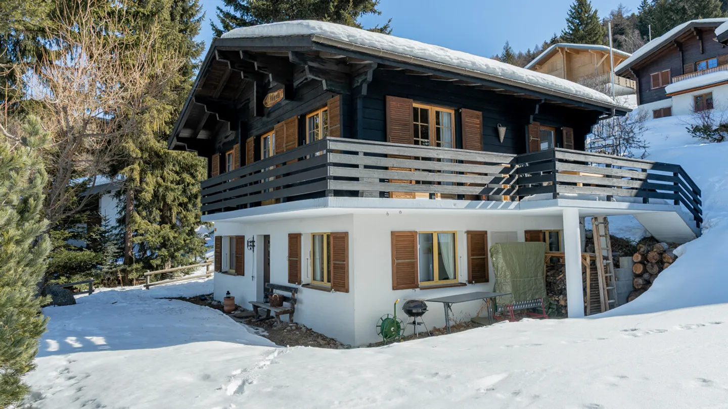 Chalet Charmant avec Vue à Bürchen - Photo 1 sur 8