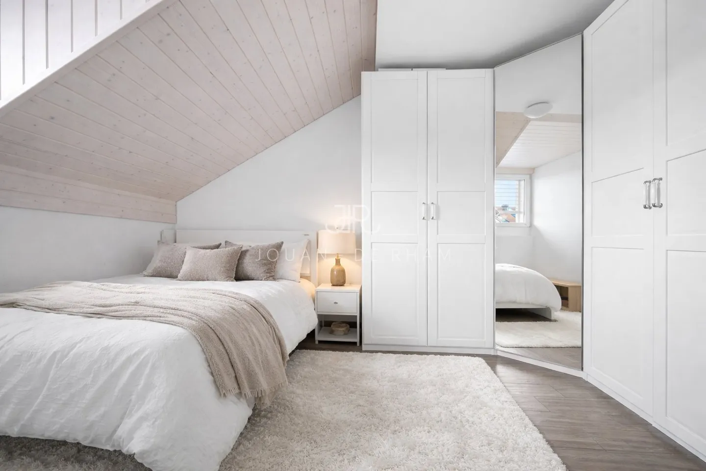 Founex | 3.5-room attic with large terrace - Photo 5 of 8