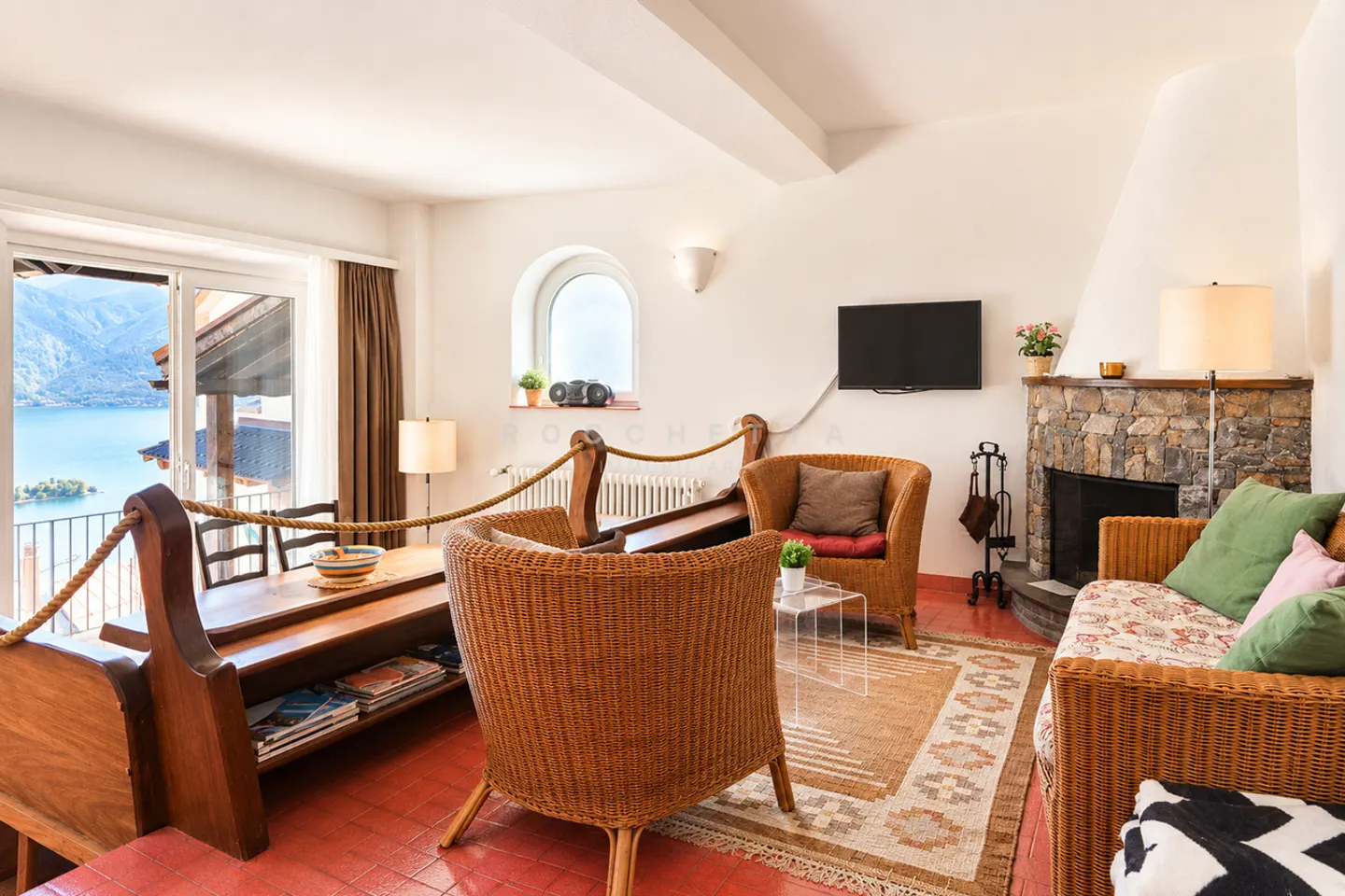 Affascinante casa ticinese con vista lago - Foto 7 di 15