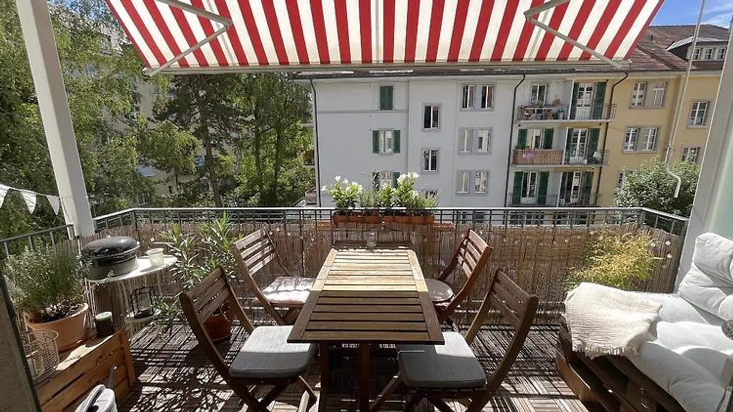 APPARTEMENT DE 2½ PIÈCES À BERNE - BREITENRAIN, MEUBLÉ, TEMPORAIRE - Photo 6 sur 6