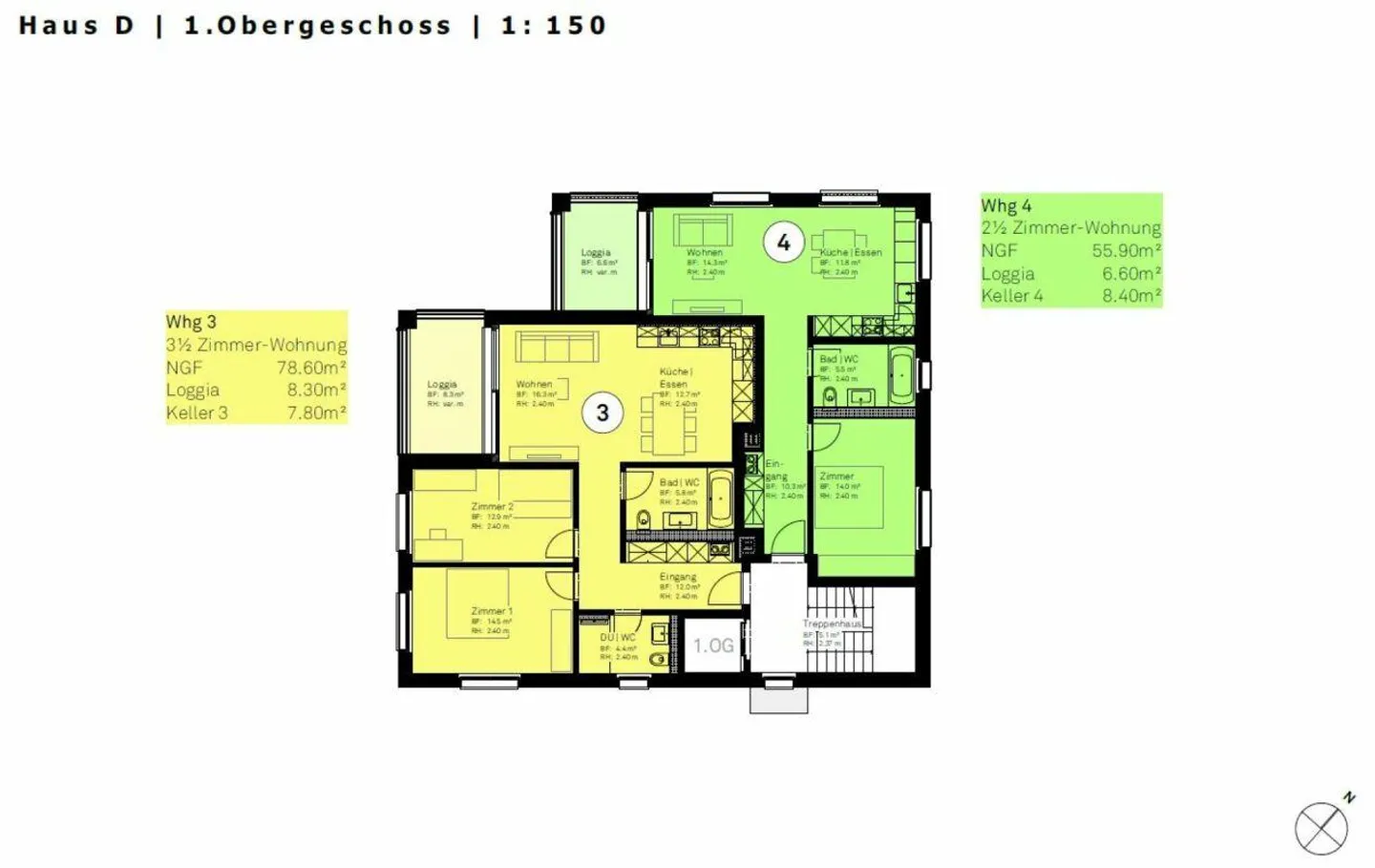 3.5-room apartment in Sargans - Photo 8 of 9