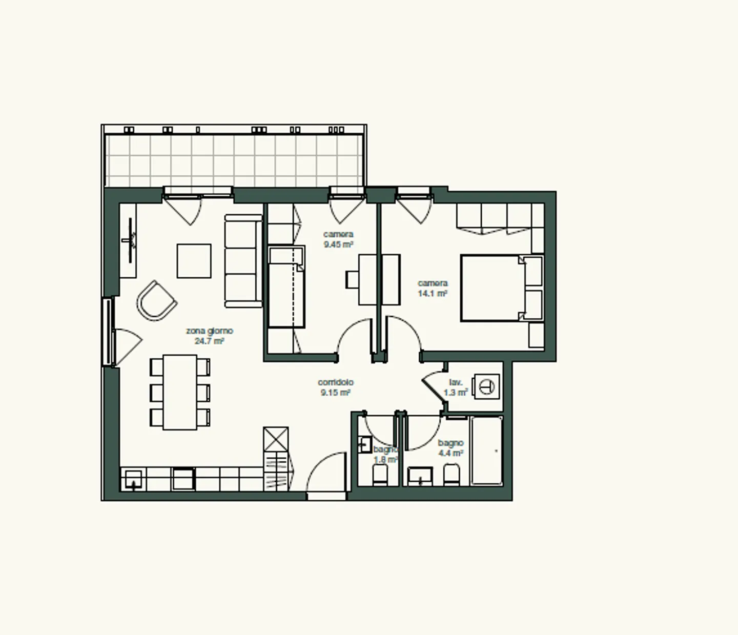 Nouvel appartement de 3,5 pièces dans la Residenza Castanea, San Bernardino (GR) - Photo 27 sur 27