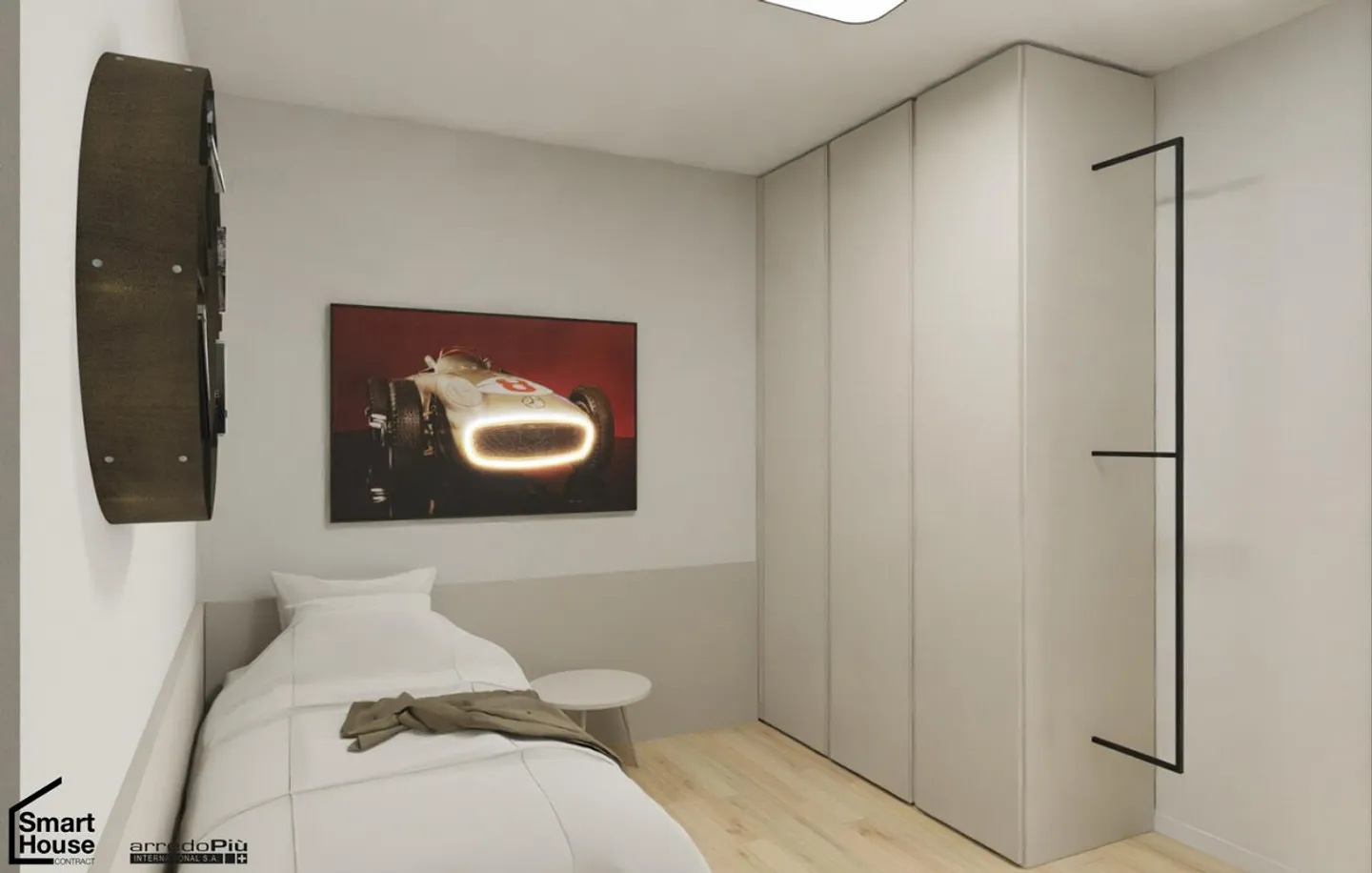 PRIMA LOCAZIONE - NUOVO APPARTAMENTO 3.5 STANZE CON GRANDE TERRAZZA - Foto 7 di 12