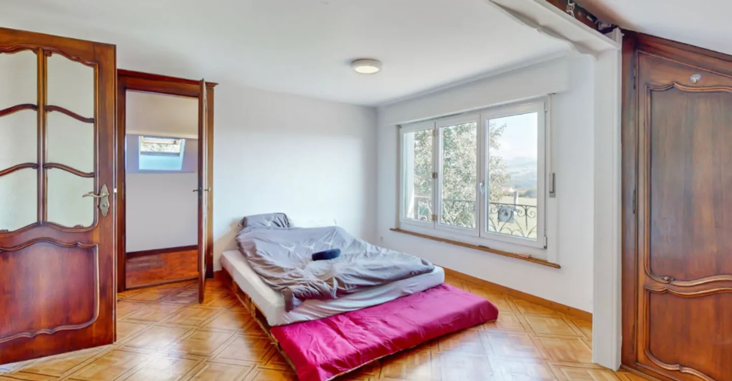 Casa indipendente 5.5 locali con progetto di ristrutturazione e ampliamento approvato - Chénens - Foto 6 di 10