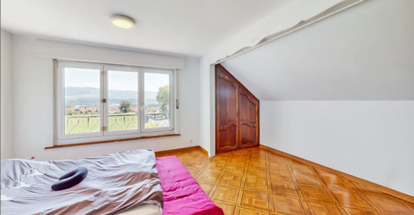 Casa indipendente 5.5 locali con progetto di ristrutturazione e ampliamento approvato - Chénens - Foto 7 di 10