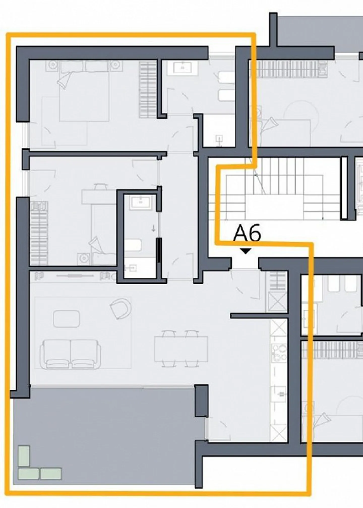 PRIMA LOCAZIONE - NUOVO APPARTAMENTO 3.5 STANZE CON GRANDE TERRAZZA - Foto 12 di 12