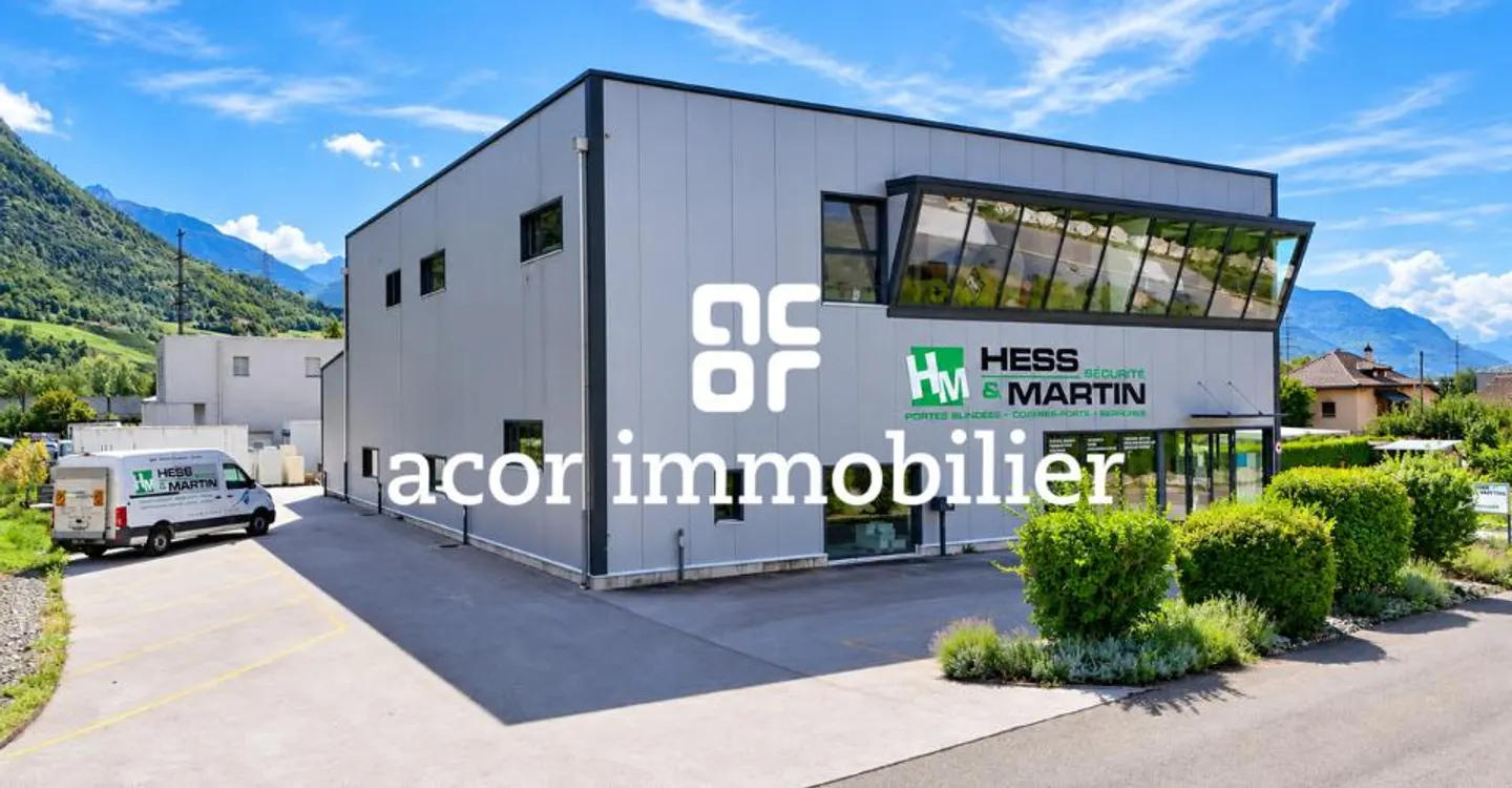 Halle commercial et industriel aux portes de Sion - Photo 1 sur 10