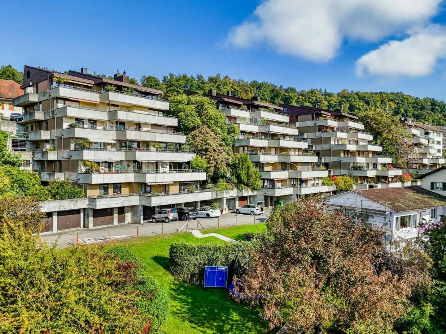 Grosszügige, sonnenverwöhnte 5.5-Zimmer-Terrassenwohnung mit herrlichem Aareblick - Foto 1 von 17