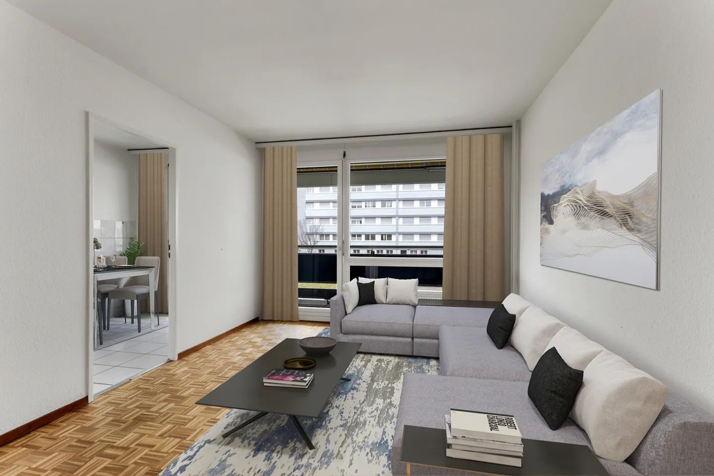 Appartement spacieux à Fribourg - Photo 5 sur 10