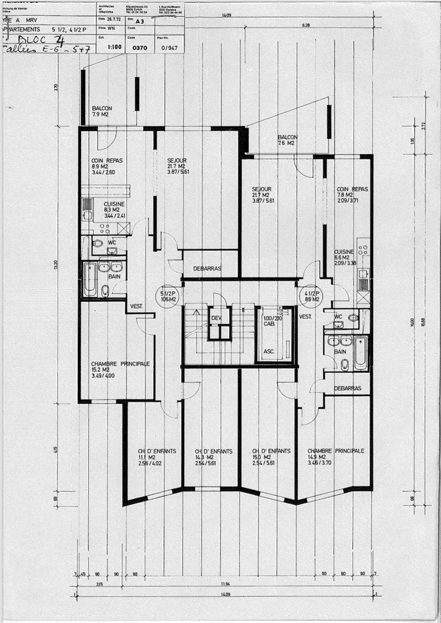 4,5-Zimmer-Wohnung - Foto 2 von 2