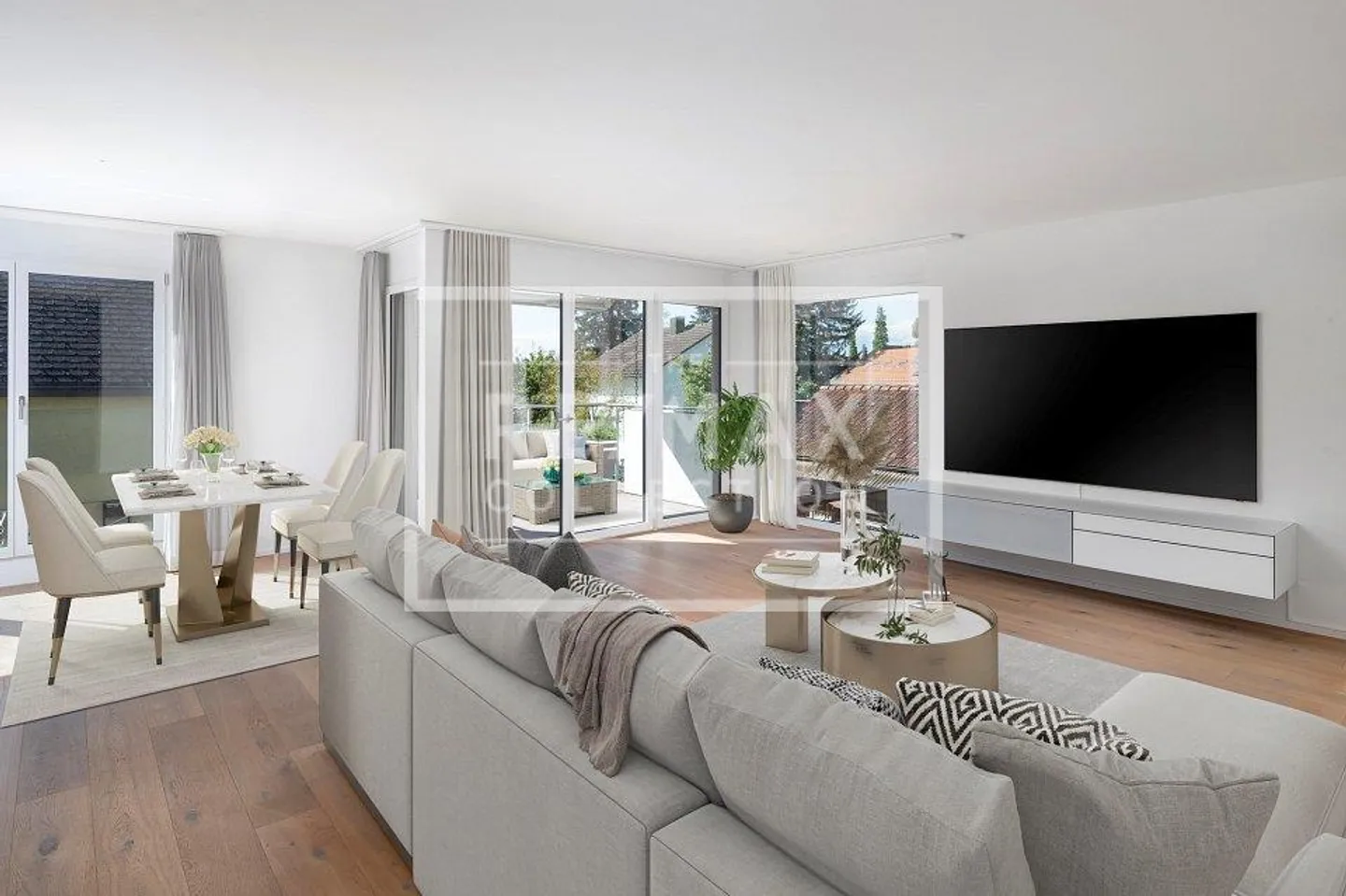 Grosszügige 4.5-Zimmerwohnung in Auslikon – Wohnen mit Weitblick in Seenähe - Foto 4 von 12
