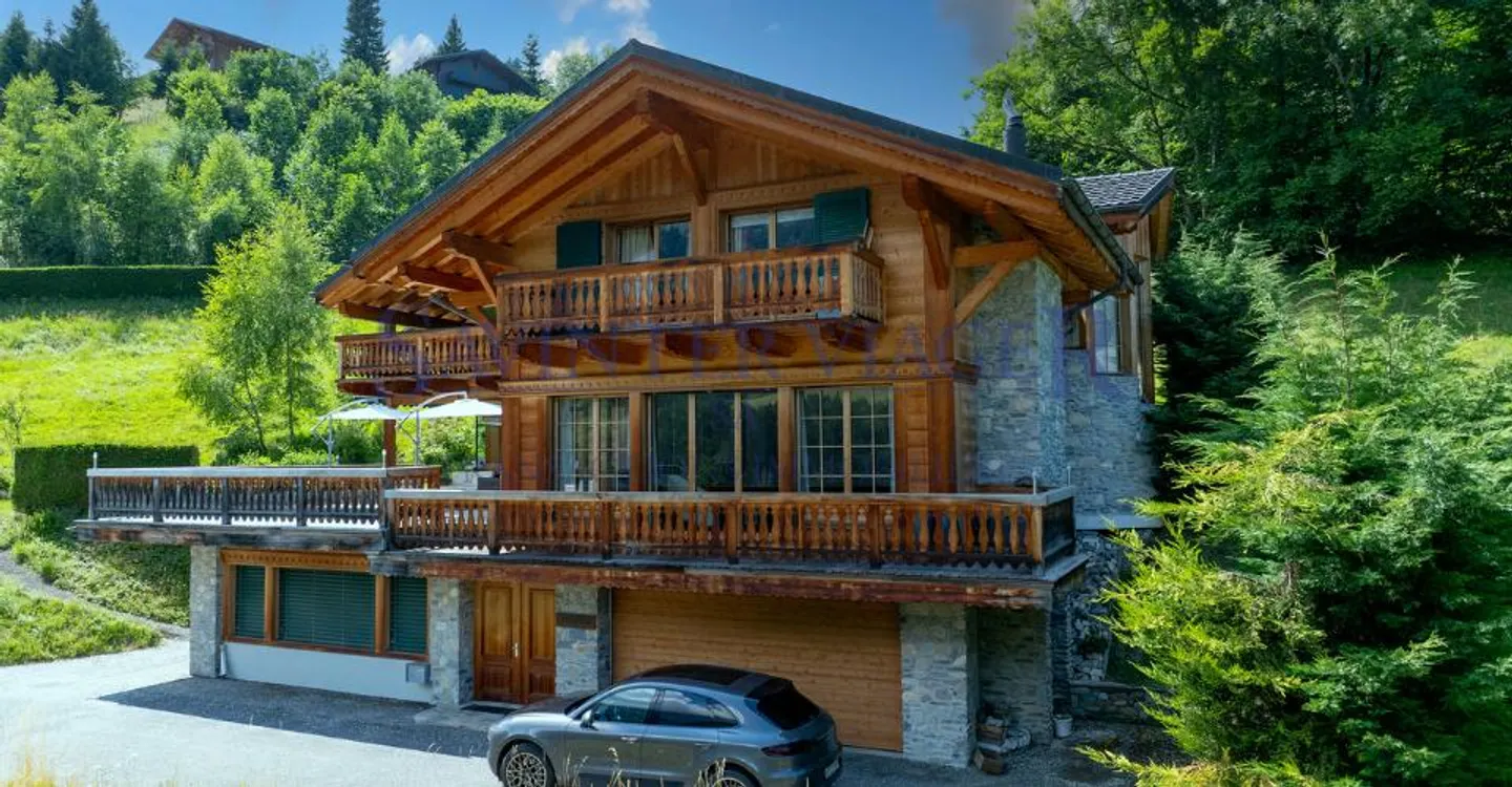 Champéry, Chalet Eccezionale di 450 m2 abitabili - Viager occupato - Foto 6 di 12