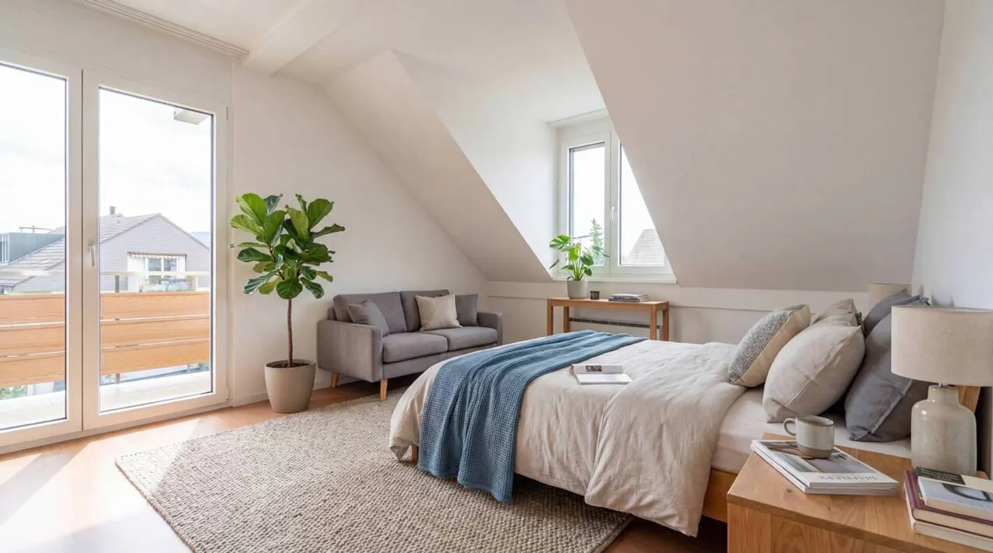 Appartamento di 5,5 stanze attraversante a St-Prex con diversi spazi di stoccaggio - Foto 7 di 13