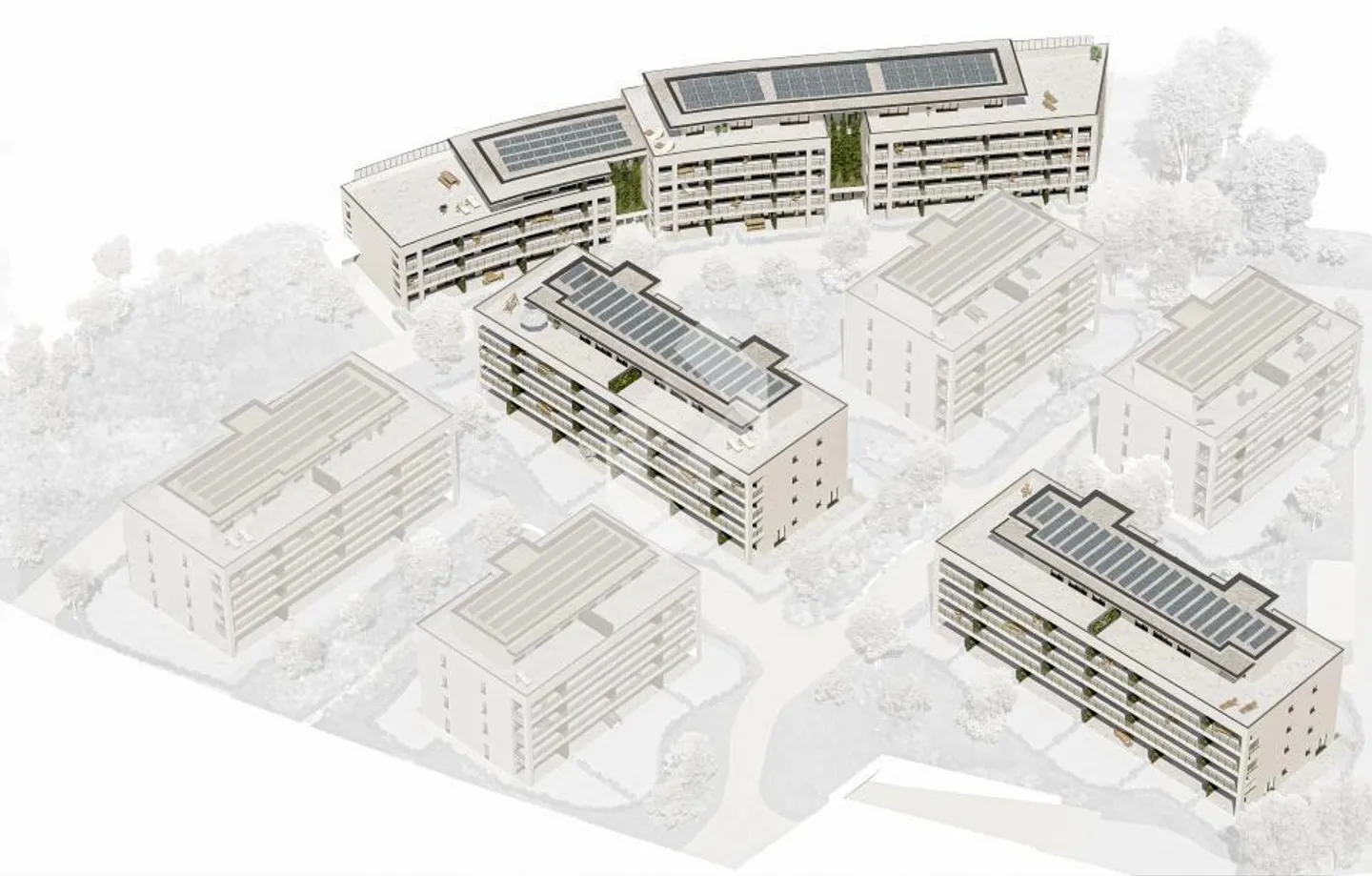 Greenparc Phase I: Eco-district in Champsec - Photo 5 of 12