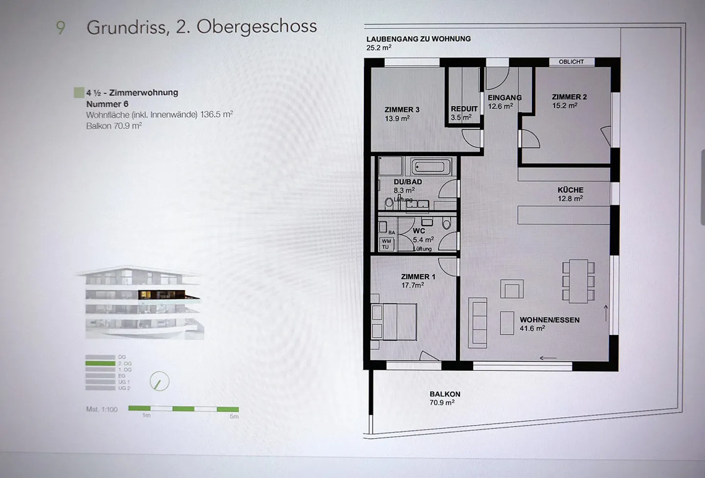 4.5 Zimmer Wohnung 136 m2 - Photo 20 of 20
