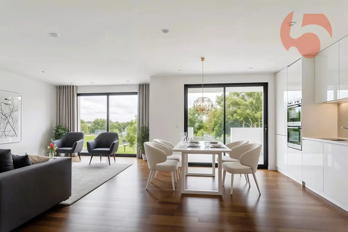 Appartement Contemporain à Landeron - Photo 4 sur 8