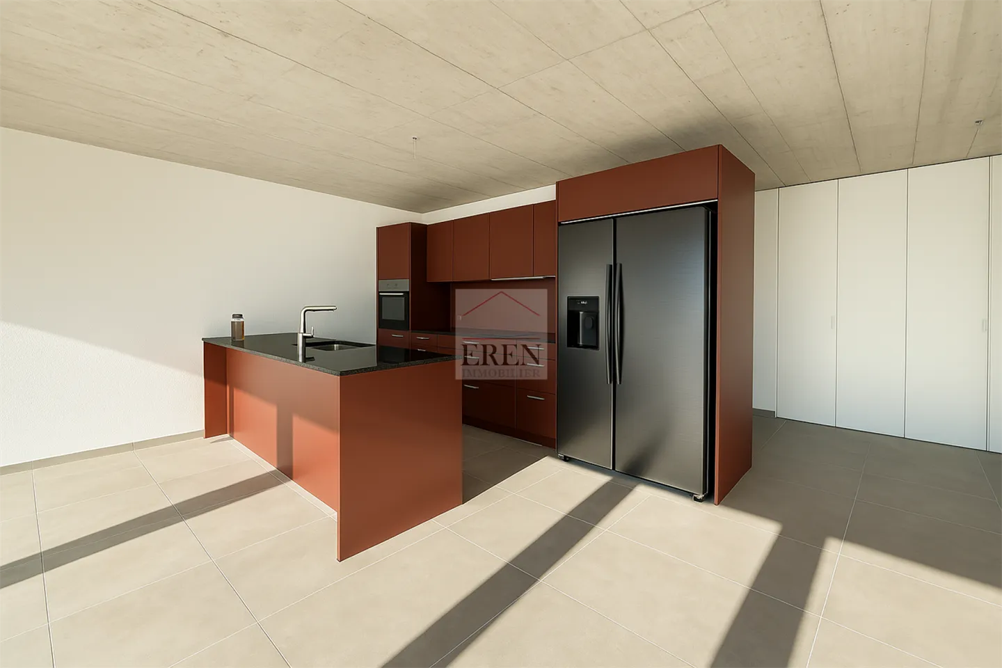 Magnifico appartamento attico 4,5 nuovo con vista panoramica e terrazza sud-est di 55 m2 - Foto 3 di 13