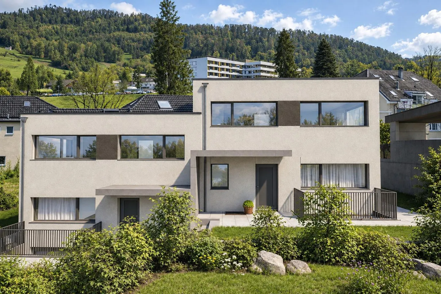 New Construction of Four Semi-Detached Houses, Niederdorf - Photo 2 of 8
