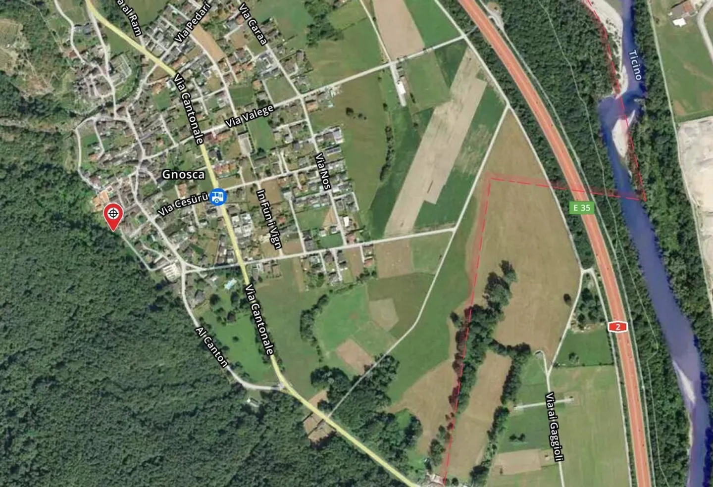 zwei Baulandgrundstücke von 955 m2 und 3553 m2 Wald / due terreni e... - Foto 19 von 19