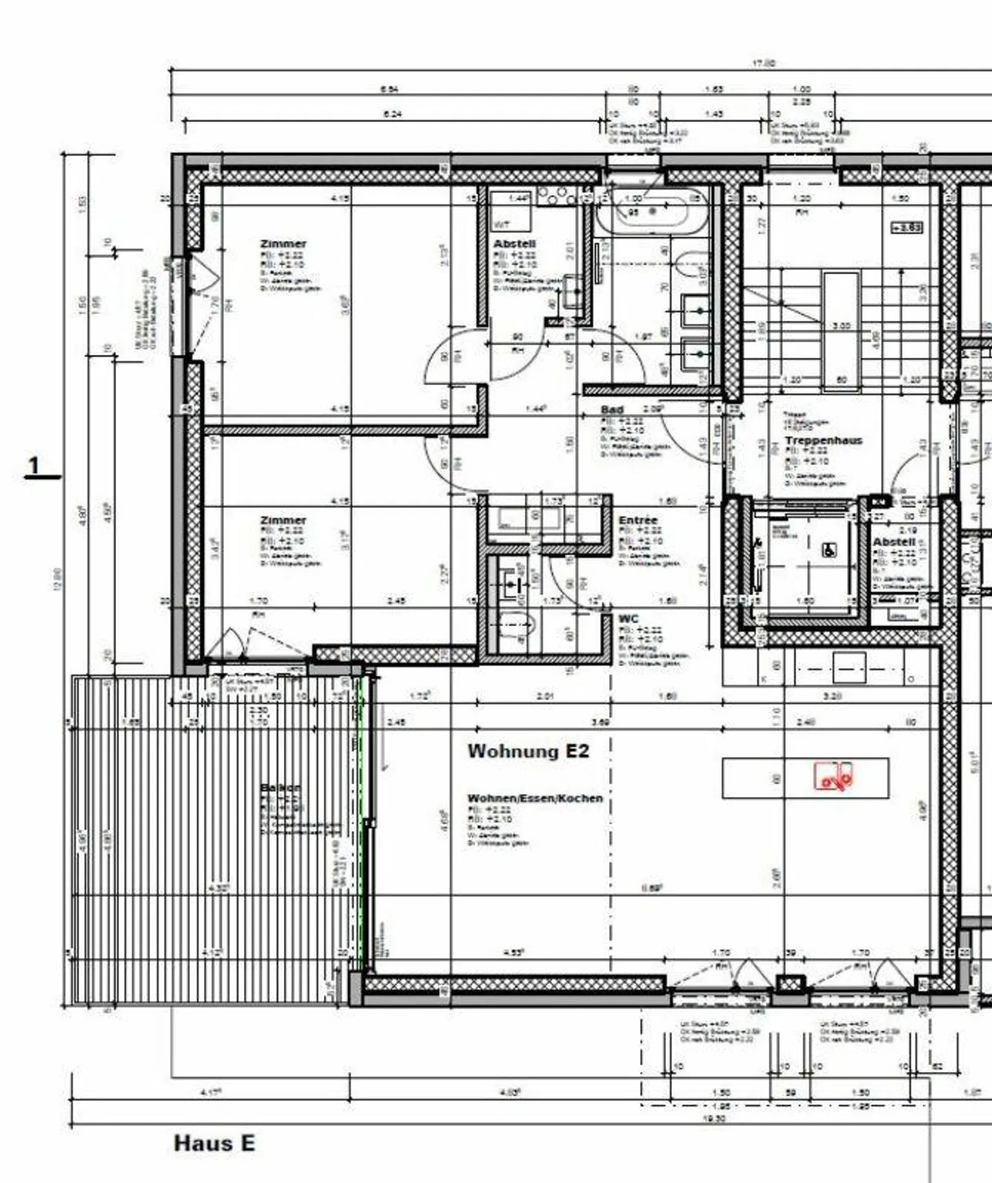 Appartement moderne de 3,5 pièces au centre du village - Photo 9 sur 9