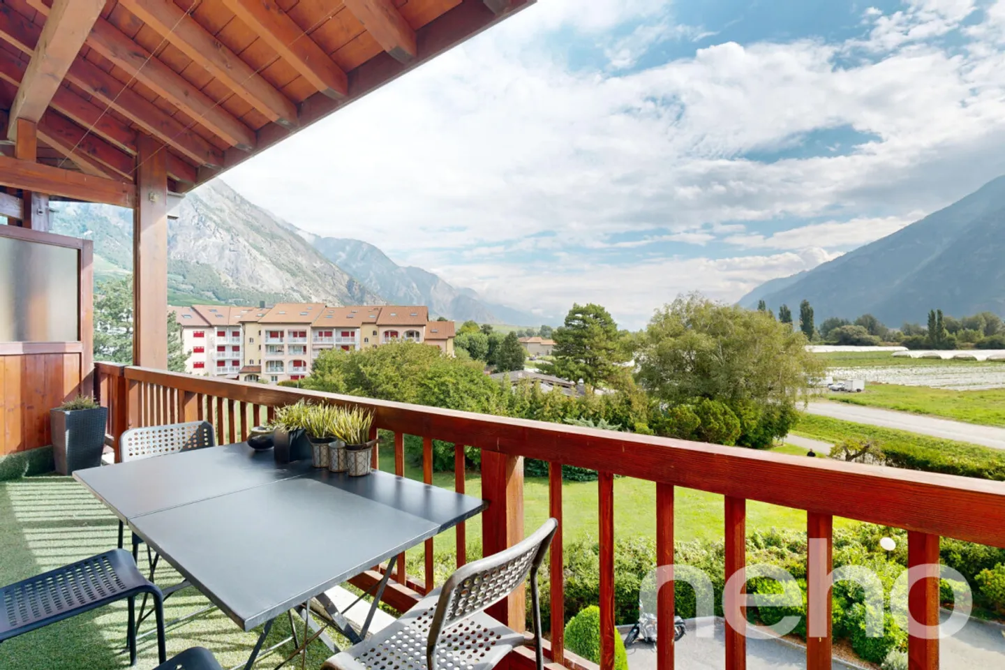 Duplex esclusivo ai Bains de Saillon - Accesso privato e vista montagne - Foto 9 di 13