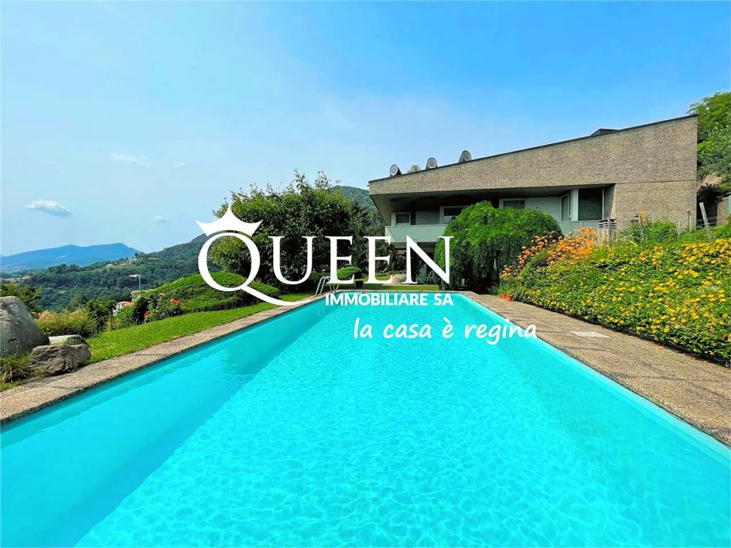 Morbio Superiore: Semi-Detached House 14.5 Rooms 485 m², Pool and View - Photo 1 of 13