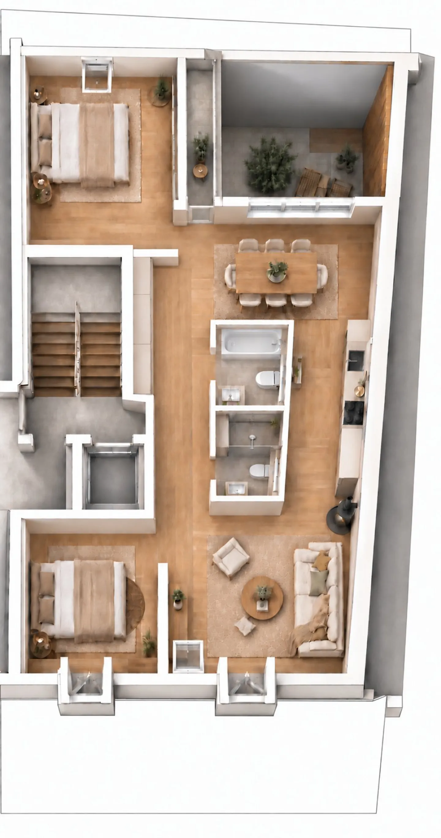 Appartement moderne 3.5 pièces - Photo 3 sur 13