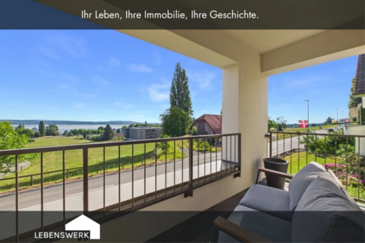 Rare 5.5-room apartment with lake view and two balconies, TG - Photo 1 of 1